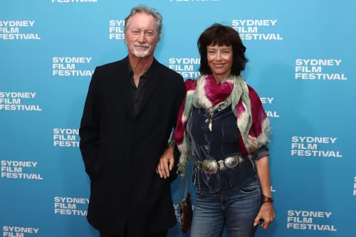 Bryan Brown and Rachel Ward at the Sydney Film Festival in 2019