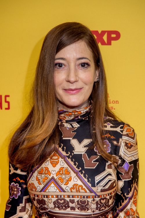 Clea Lewis at the season 5 premiere of "The Americans" in 2017