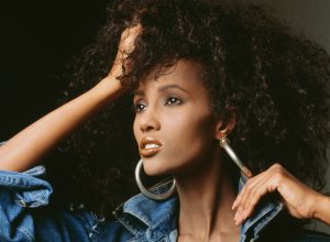 Iman in a portrait from 1986