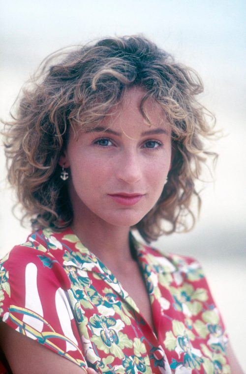 A portrait of Jennifer Grey from the 1980s