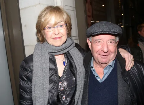 Jill Eikenberry and Michael Tucker at opening night of "My Name Is Lucy Barton" in 2020