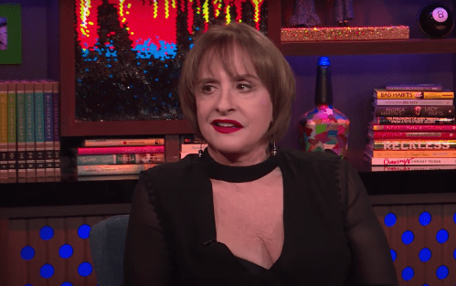 Patti LuPone on "Watch What Happens Live" in 2017
