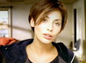 Natalie Imbruglia in the "Torn" music video