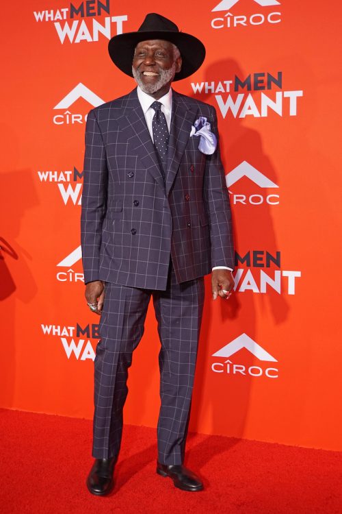 Richard Roundtree at the premiere of "What Men Want" in 2019