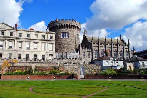 Dublin Castle in Dublin Ireland