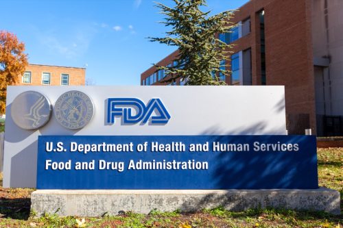 Outside view of US Food and Drug Administration (FDA) Headquarters