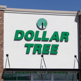exterior of a dollar tree store