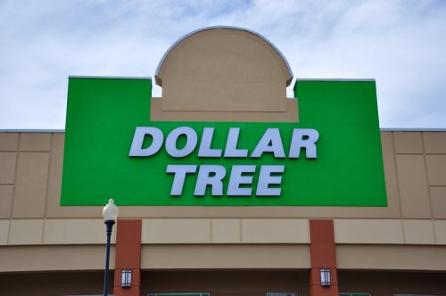 Dollar Tree store sign