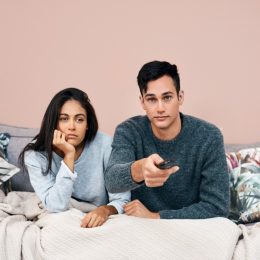 couple who is bored with one another