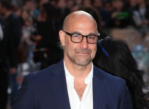stanley tucci looking extremely sexy in glasses and a jacket