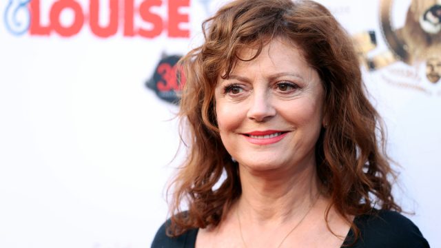 Susan Sarandon at the "Thelma & Louise" 30th anniversary drive-in charity screening in 2021