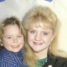 Brian Bonsall and Tina Yothers in 1986