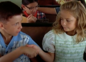 Michael Conner Humphreys and Hanna Hall in Forrest Gump