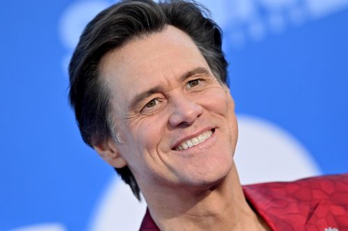 Jim Carrey at the 'Sonic the Hedgehog Premiere' in 2022