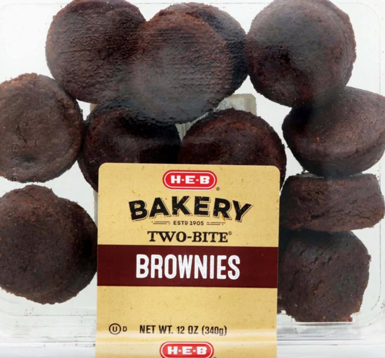 HEB Bakery Two-Bite Brownie Recall