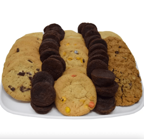 HEB Bakery Cookies and Brownie Tray