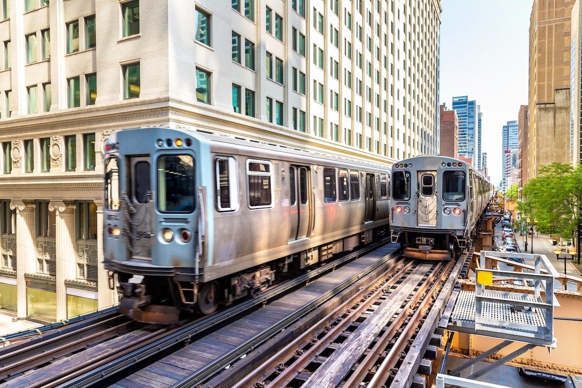 Chicago transit system subway