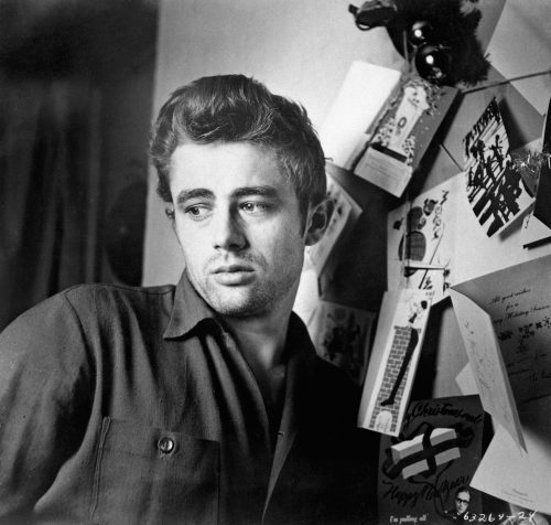 James Dean in a publicity still from Warner Bros. Pictures circa 1950s