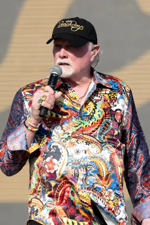 Mike Love performing at the 2022 Stagecoach Festival