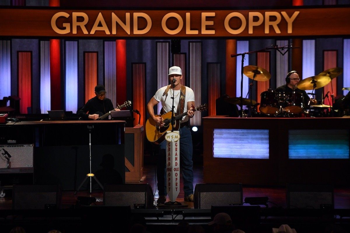 Parker McCollum performs Grand Ole Opry