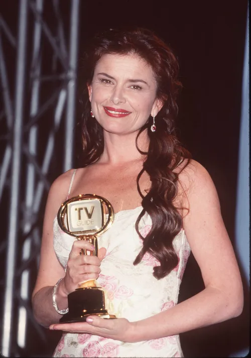 Roma Downey at the TV Guide Awards in 1999