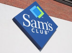 sam's club sign on building