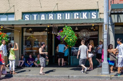Original Starbucks in Pike Place Market