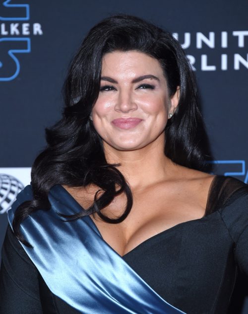 Gina Carano at the Star Wars:The Rise of the Skywalker Premiere in 2019