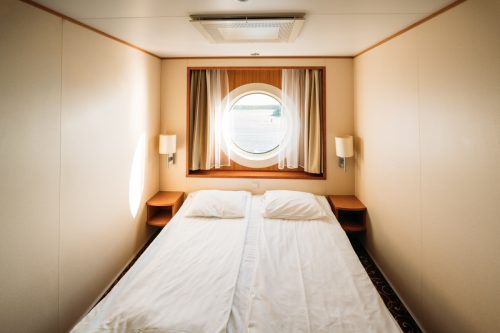 Interior Cruise Ship Cabin