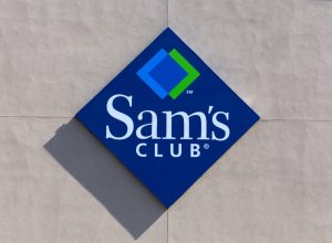 sam's club sign on building