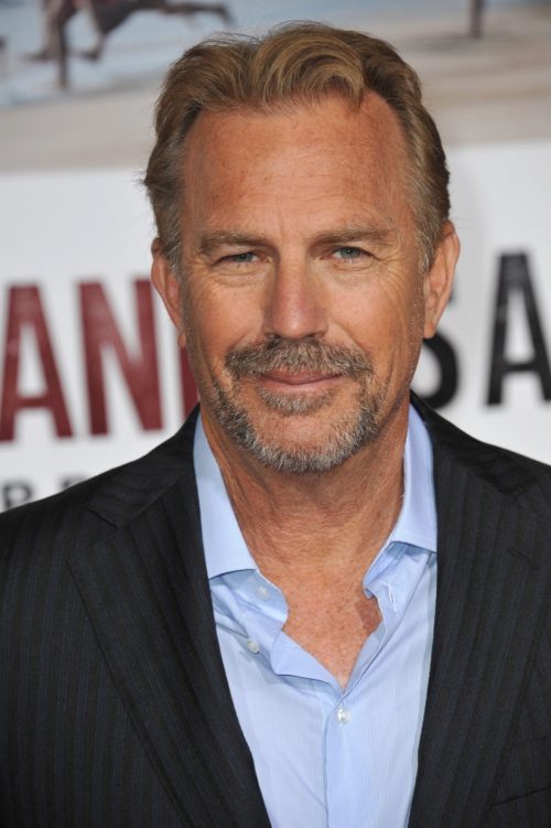 Kevin Costner at the world premiere of his movie 'McFarland USA'