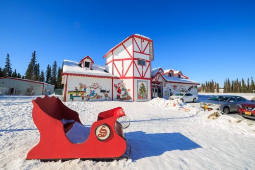 Santa Claus House in North Pole Alaska