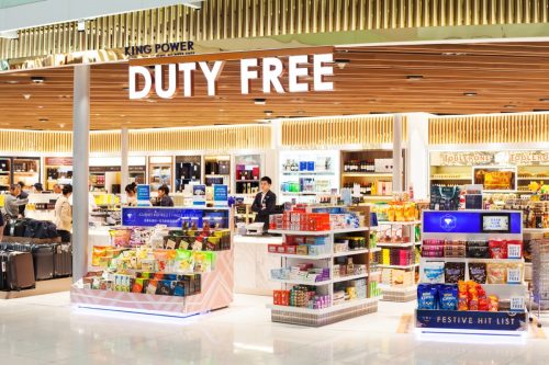 Duty-Free-Shop am Flughafen