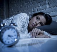 Woman Dealing with Insomnia