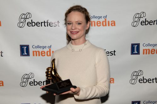 Thora Birch at the 22nd Annual Roger Ebert Film Festival in April 2022