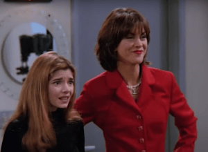 Laura San Giacomo and Wendie Malick on "Just Shoot Me!"