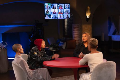 Queen Latifah on "Red Table Talk" in June 2022