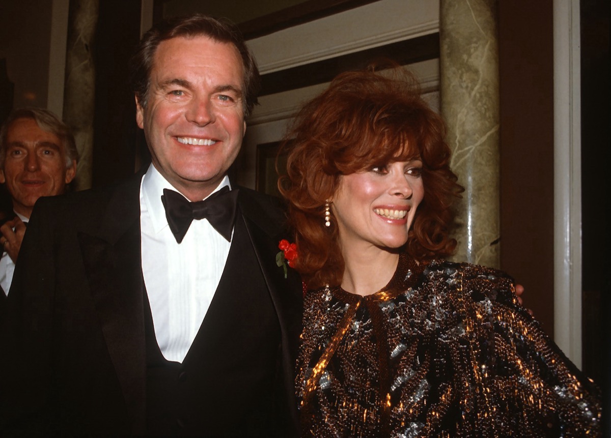 Robert Wagner and Jill St. John in 1982