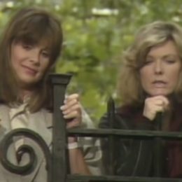 Susan St. James and Jane Curtin in Kate & Allie