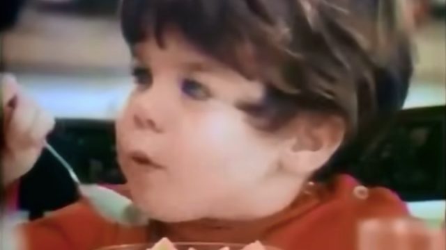 John Gilchrist in a Life Cereal commercial