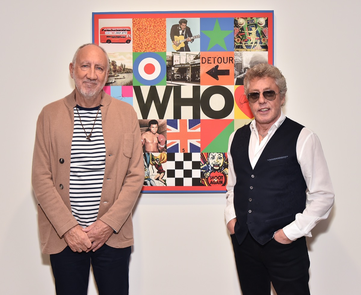 Roger Daltrey and Pete Townshend in 2019