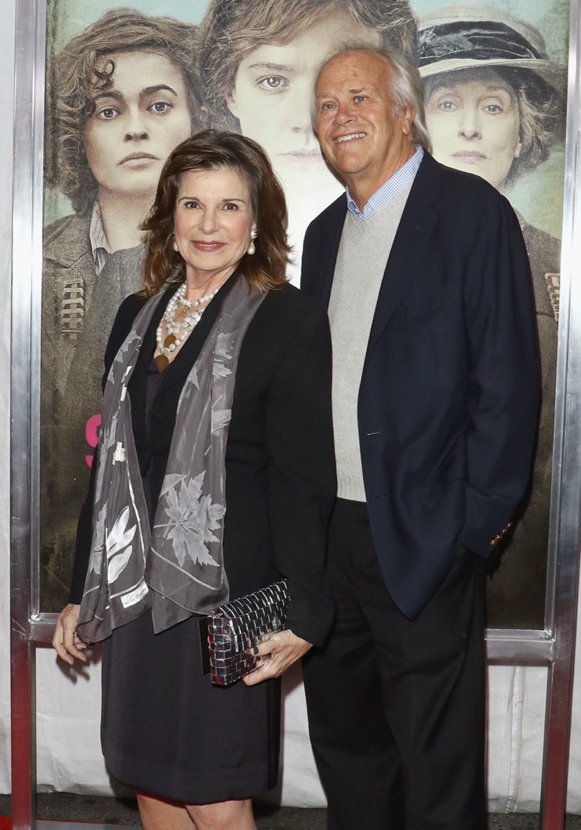 Susan Saint James and Dick Ebersol in 2015