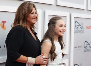 Abby Lee Miller and Maddie Ziegler at the 2015 ASTRA Awards