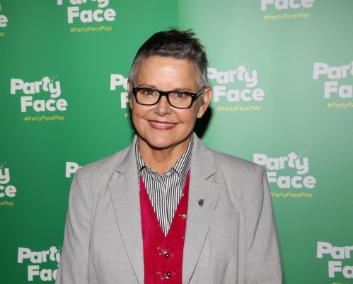 Amanda Bearse at the opening night of "Party Face" in 2018