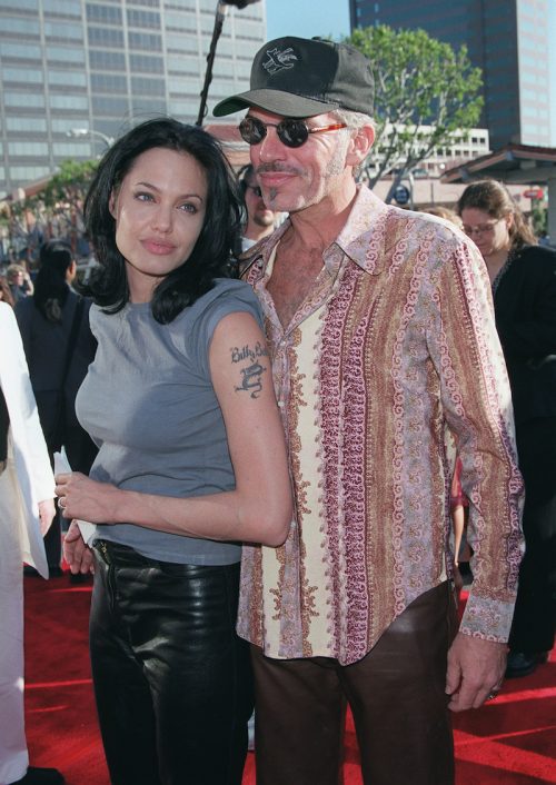 Angelina Jolie and Billy Bob Thornton at the premiere of "Gone in 60 Seconds" in 2000
