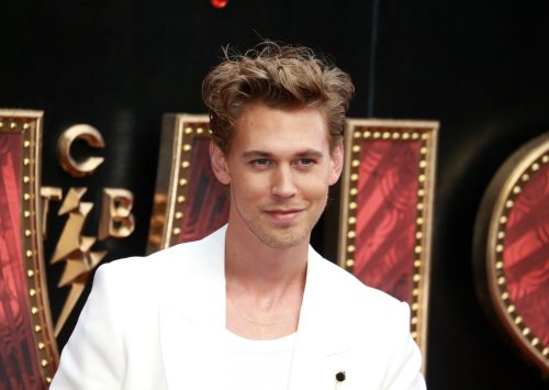 Austin Butler at a screening of "Elvis" in London in May 2022