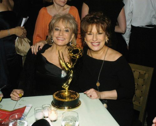 Barbara Walters and Joy Behar at the 2003 ABC Daytime Emmy Awards afterparty