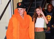 Justin and Hailey Bieber outside Cipriani on June 4, 2022