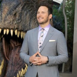 Chris Pratt at the premiere of "Jurassic World: Dominion" in 2022