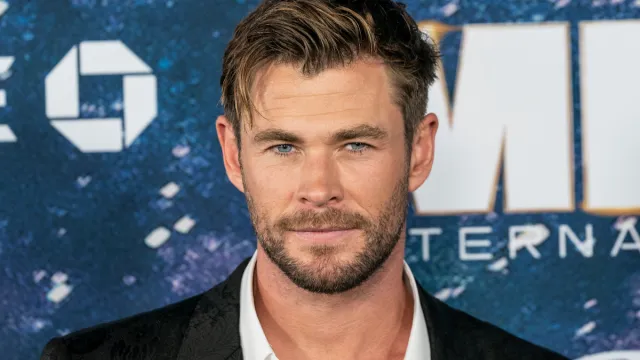 Chris Hemsworth at the "Men in Black: International" premiere in 2019